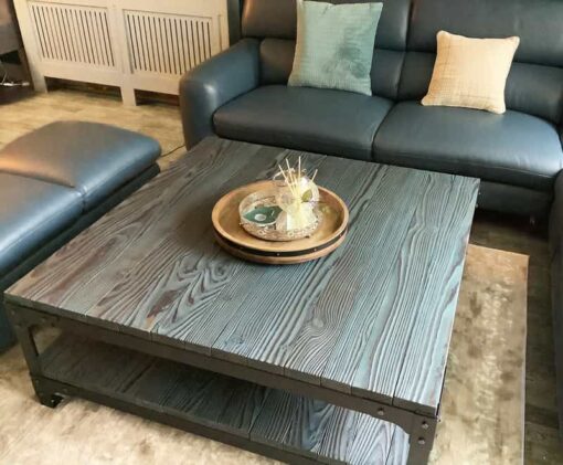 Iron-fire Classic Coffee Table in a bespoke interior matched shade