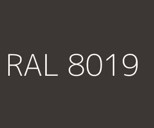 RAL 8019