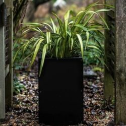 Industrial style steel planter for the garden or driveway