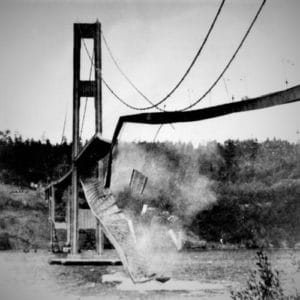 image of bridge collapsing